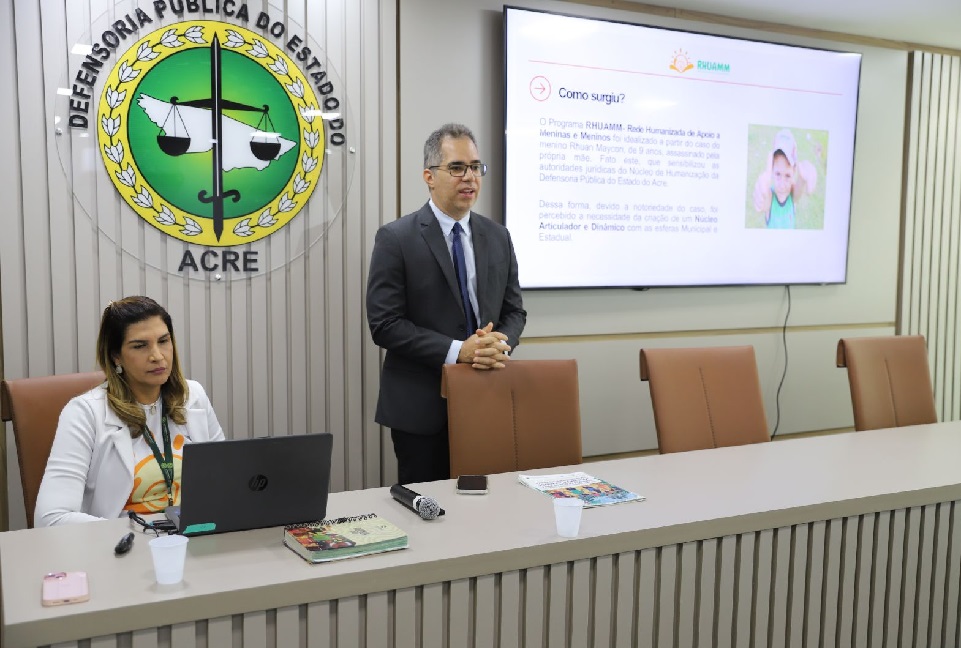ACRE: Defensoria apresenta Programa Rhuamm a representantes do Unicef
